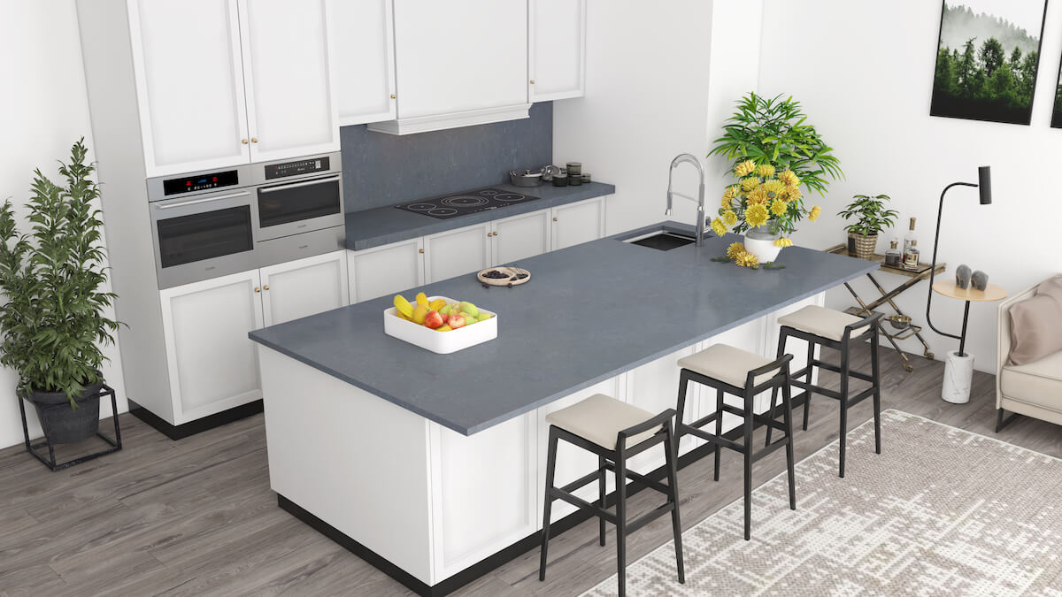 Fugen Stone Pietra Grey Quartz - hull - Leven